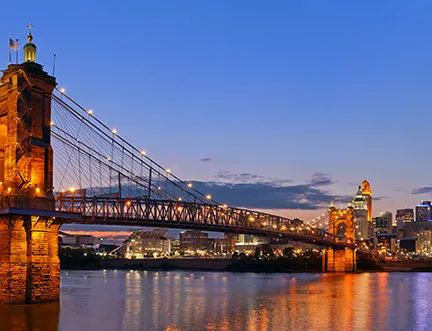 Cincinnati, OH skyline