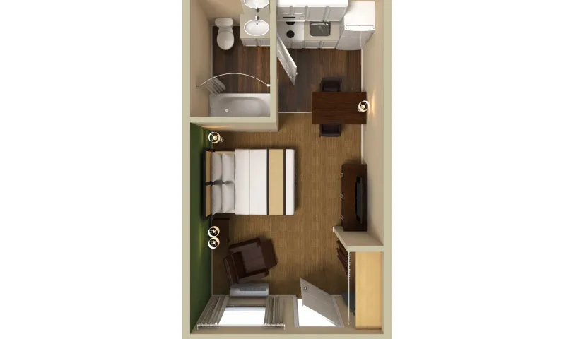 Studio Suite - 1 Queen Bed