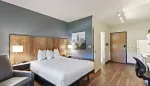 Spacious suite with kitchen