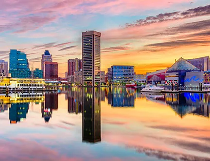 Baltimore, MD skyline