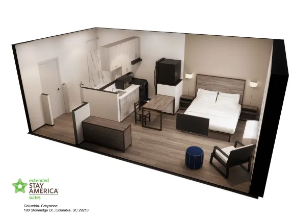 Studio Suite - 1 Queen Bed